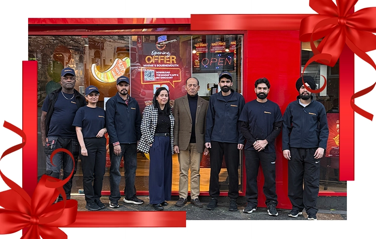 Maeme's franchise partners and restaurant team